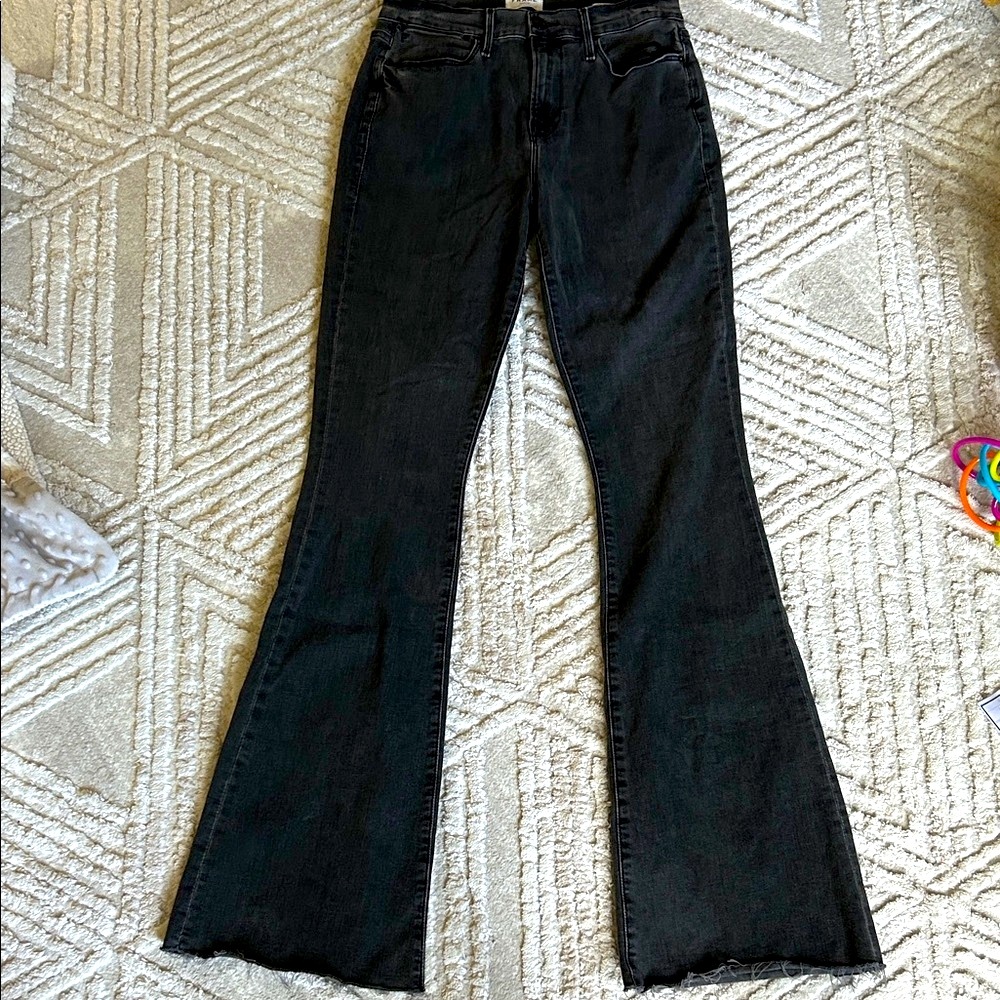 Frame Black Le high Flare Women Jeans